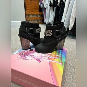 Jeffrey Campbell rocker booties black SZ 7.5